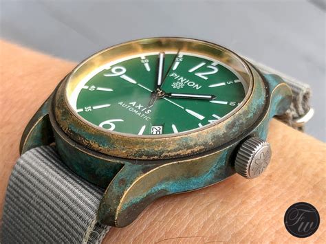 bronze watch patina|what happens to bronze over time.